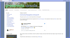 Desktop Screenshot of grassroots-oracle.com