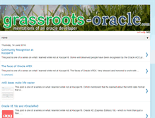 Tablet Screenshot of grassroots-oracle.com